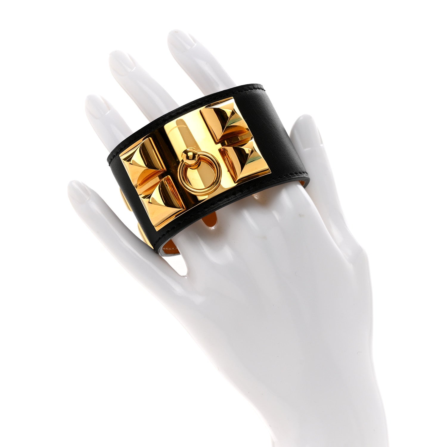 Hermes Box Collier de Chien CDC Bracelet S Black 2 of 6