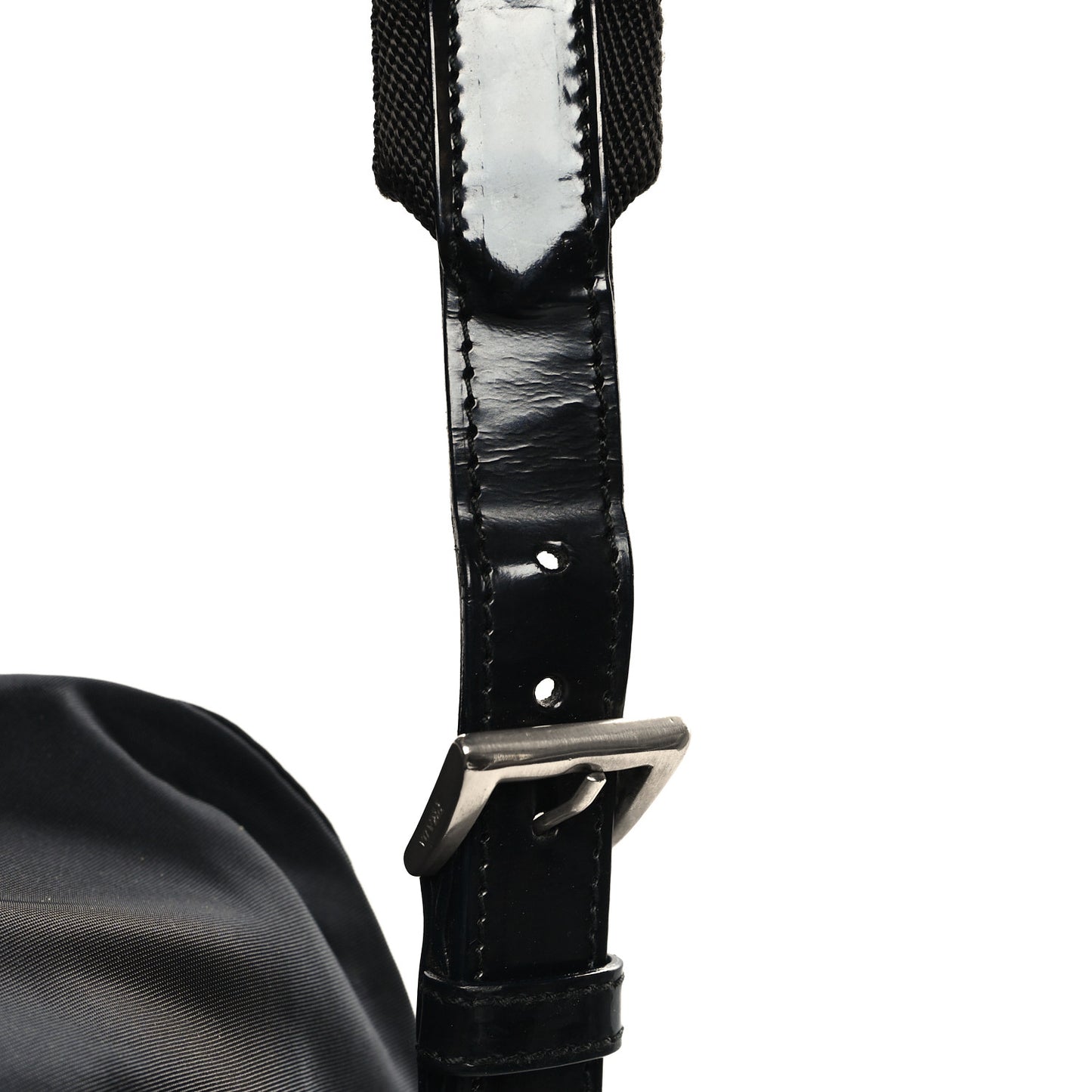 Nylon Vela Medium Backpack Black