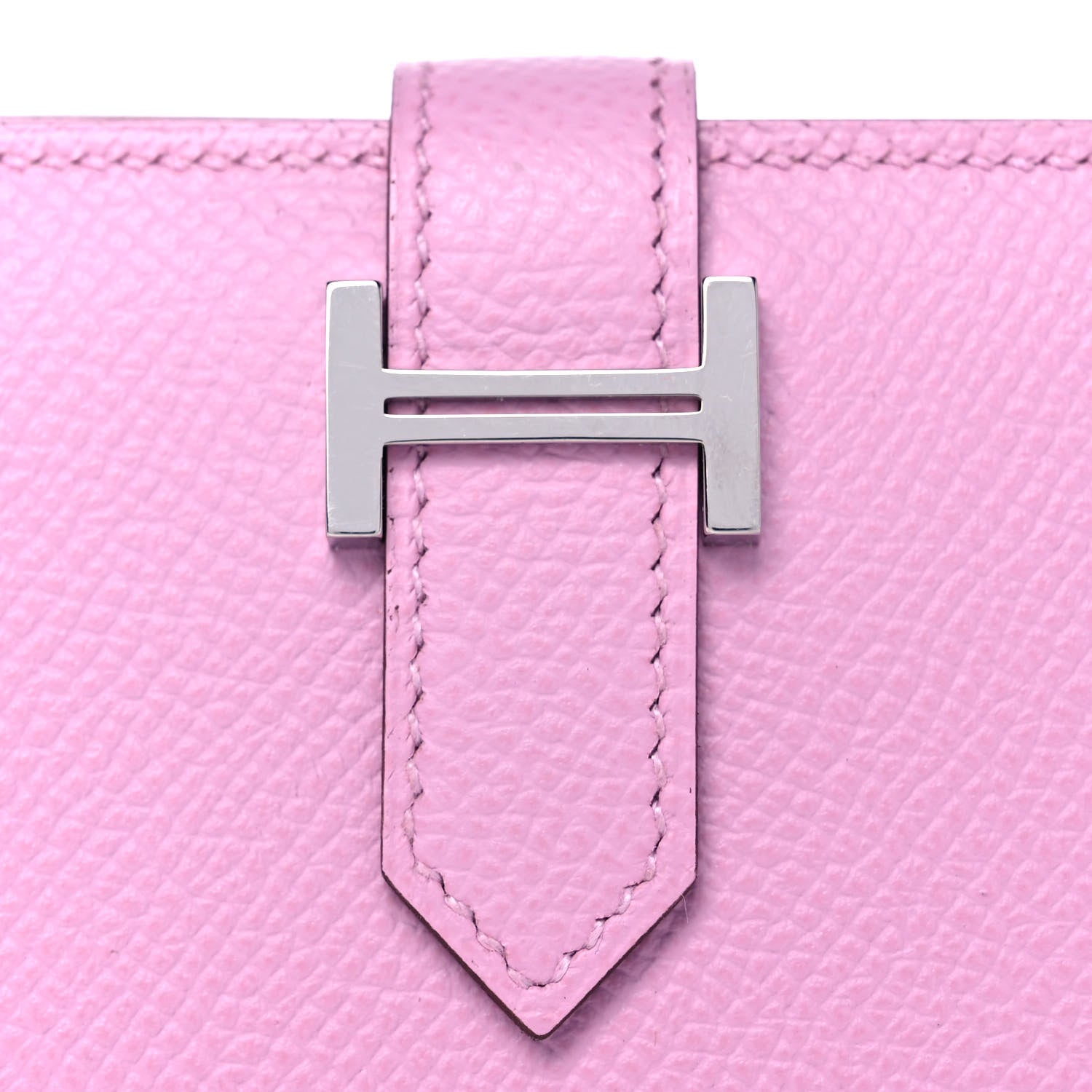 Hermes Epsom Mini Bearn Wallet Mauve Sylvester 9 of 12