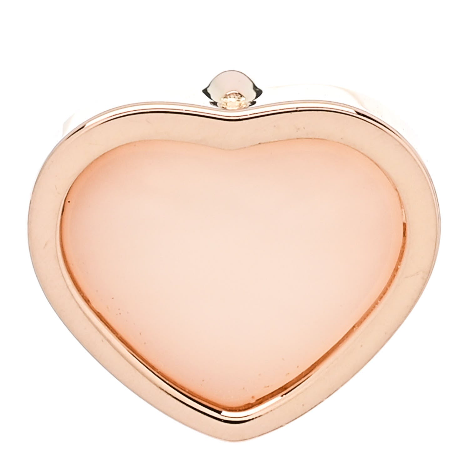 Chopard 18K Rose Gold Pink Opal My Happy Hearts Single Earring 1 of 4