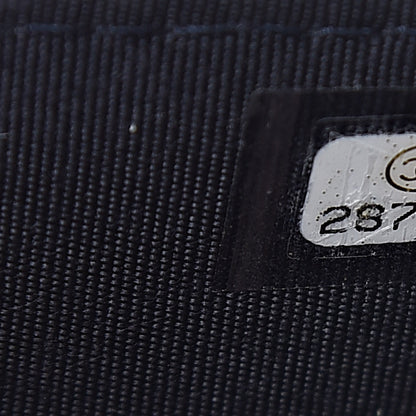 Chanel Caviar Quilted Golden Class Wallet On Chain WOC Navy 8 of 12