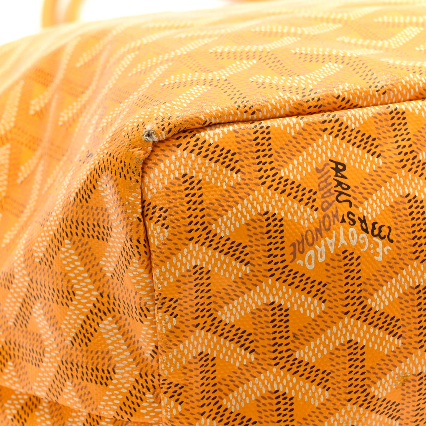 Goyardine Saint Louis PM Yellow