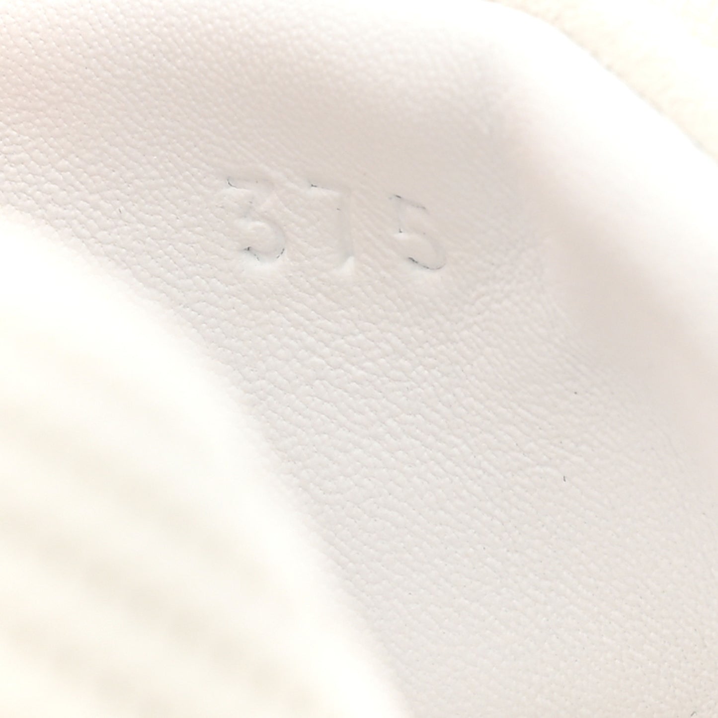 Technical Canvas Suede Goatskin Bouncing Sneakers 37.5 White