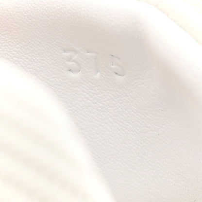 Hermes Technical Canvas Suede Goatskin Bouncing Sneakers 37.5 White 7 of 8