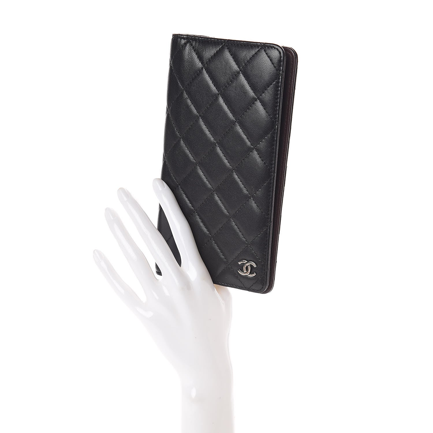 Chanel Lambskin Medium Agenda Cover Black 2 of 8