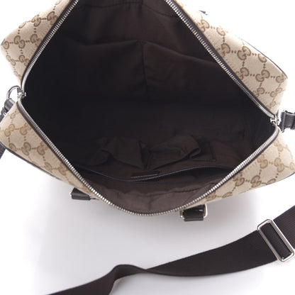 Gucci Monogram Briefcase Dark Brown 5 of 10