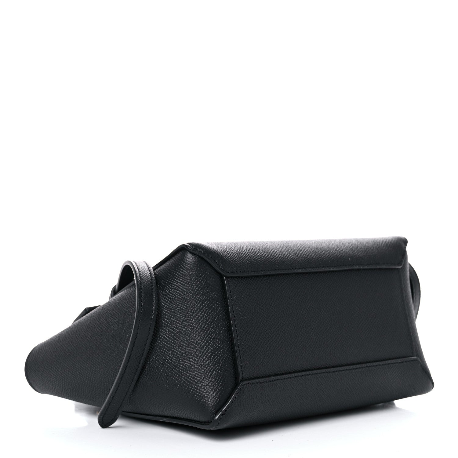 Celine Grained Calfskin Nano Belt Bag Black 4 of 14