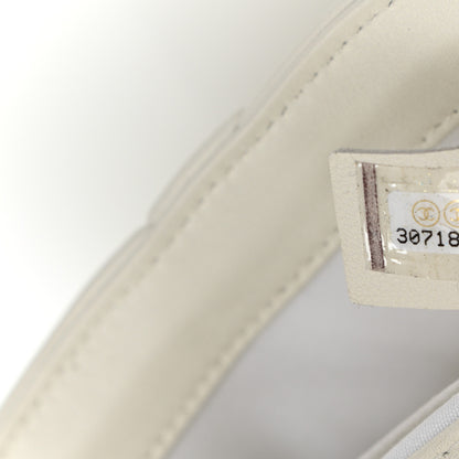 Chanel Calfskin Quilted Medium Bubbly Flap White 6 of 7
