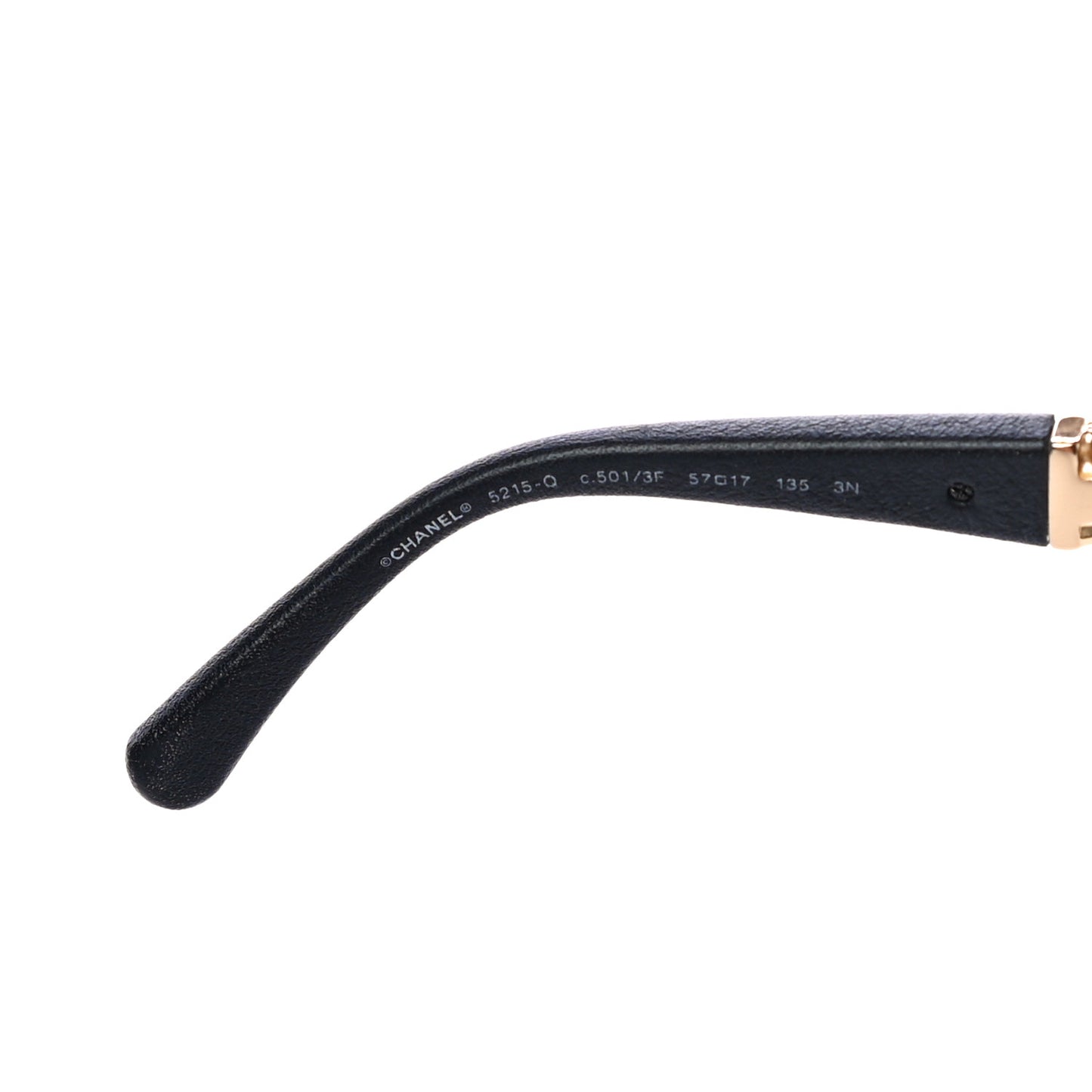 CC Chain Sunglasses 5215Q Black