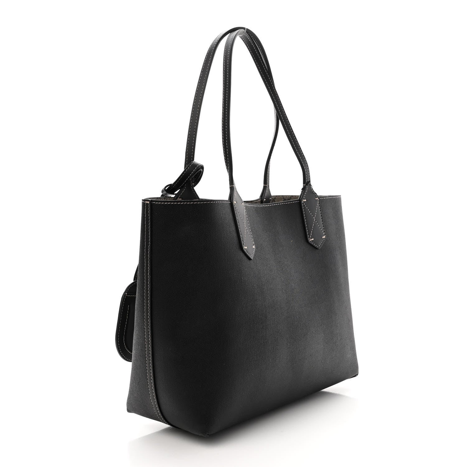 Gucci GG Supreme Monogram Small Reversible Tote Dark Brown 5 of 15