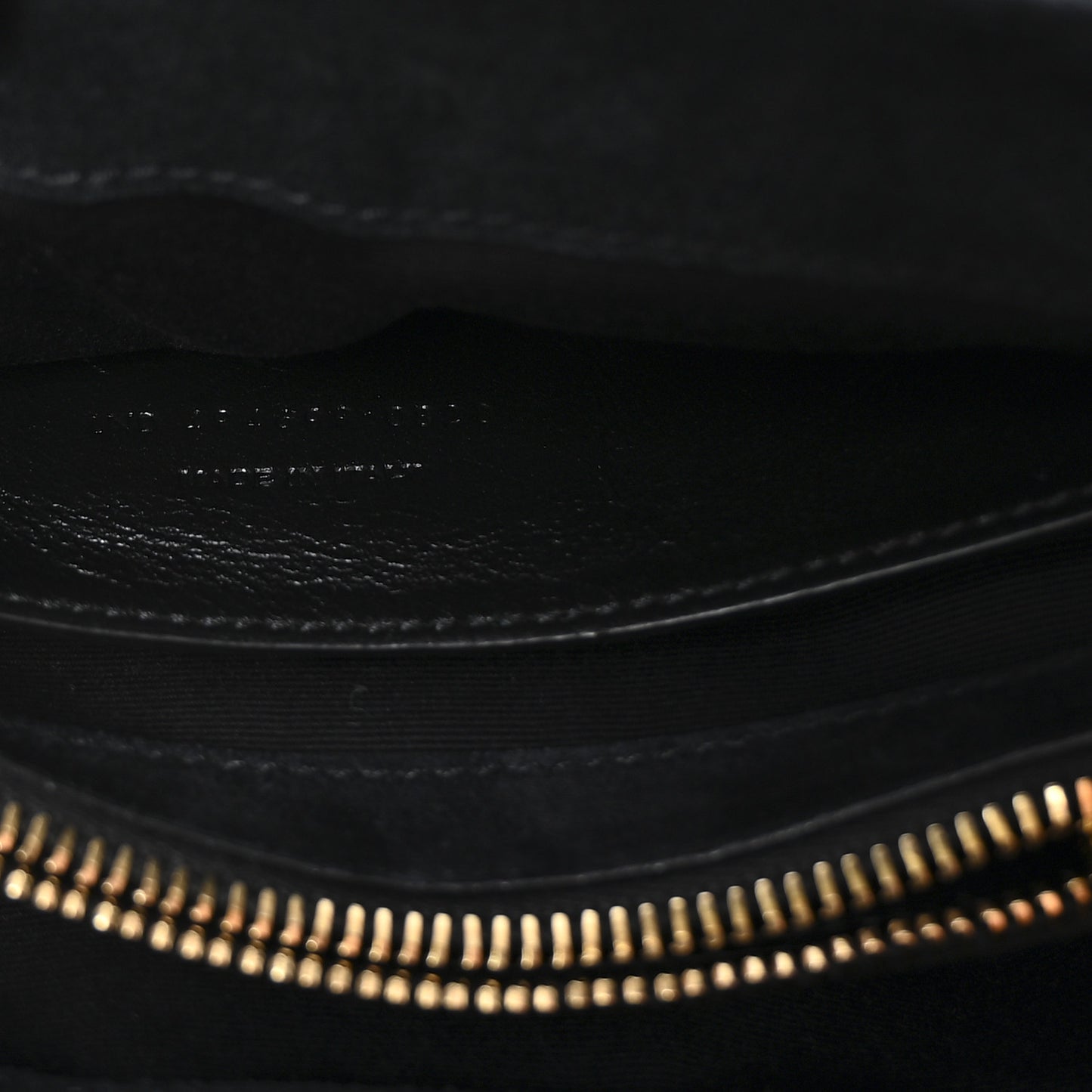 Patent Y Quilted Monogram Small Loulou Chain Satchel Black