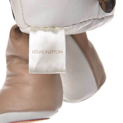 Louis Vuitton Calfskin Monogram Doudou Louis Bear Beige 8 of 9