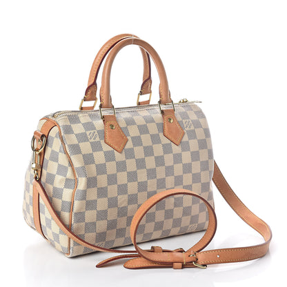 Louis Vuitton Damier Azur Speedy Bandouliere 25 3 of 11