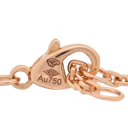 Louis Vuitton 18K Rose Gold Diamond Idylle Blossom LV Bracelet 3 of 3