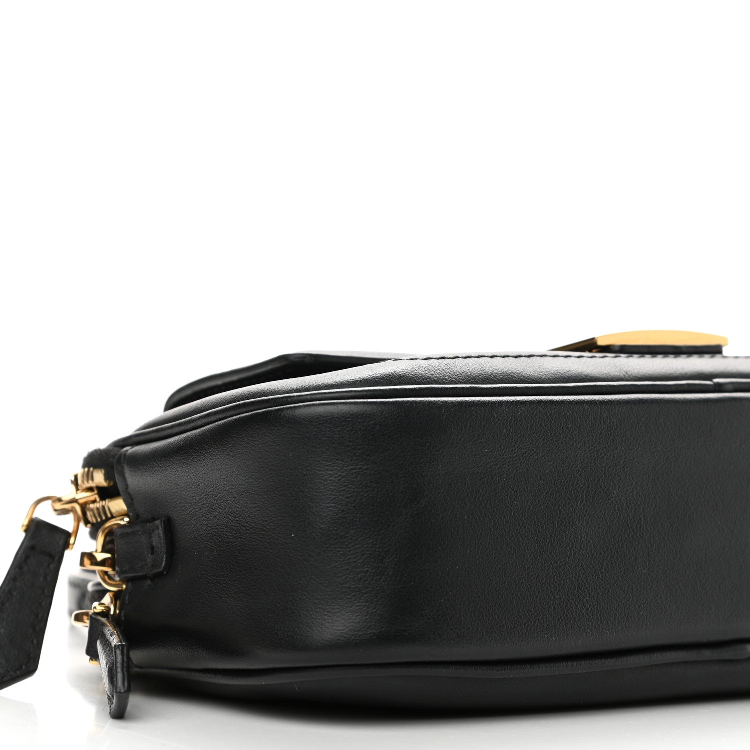 Fendi Vitello Grace Matte Easy Baguette Black 5 of 12