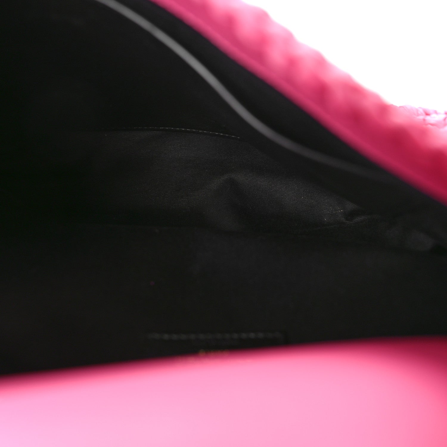 Saint Laurent SAINT LAURENT Raffia Calfskin Monogram Medium Niki Chain Satchel Bright Pink 5 of 10