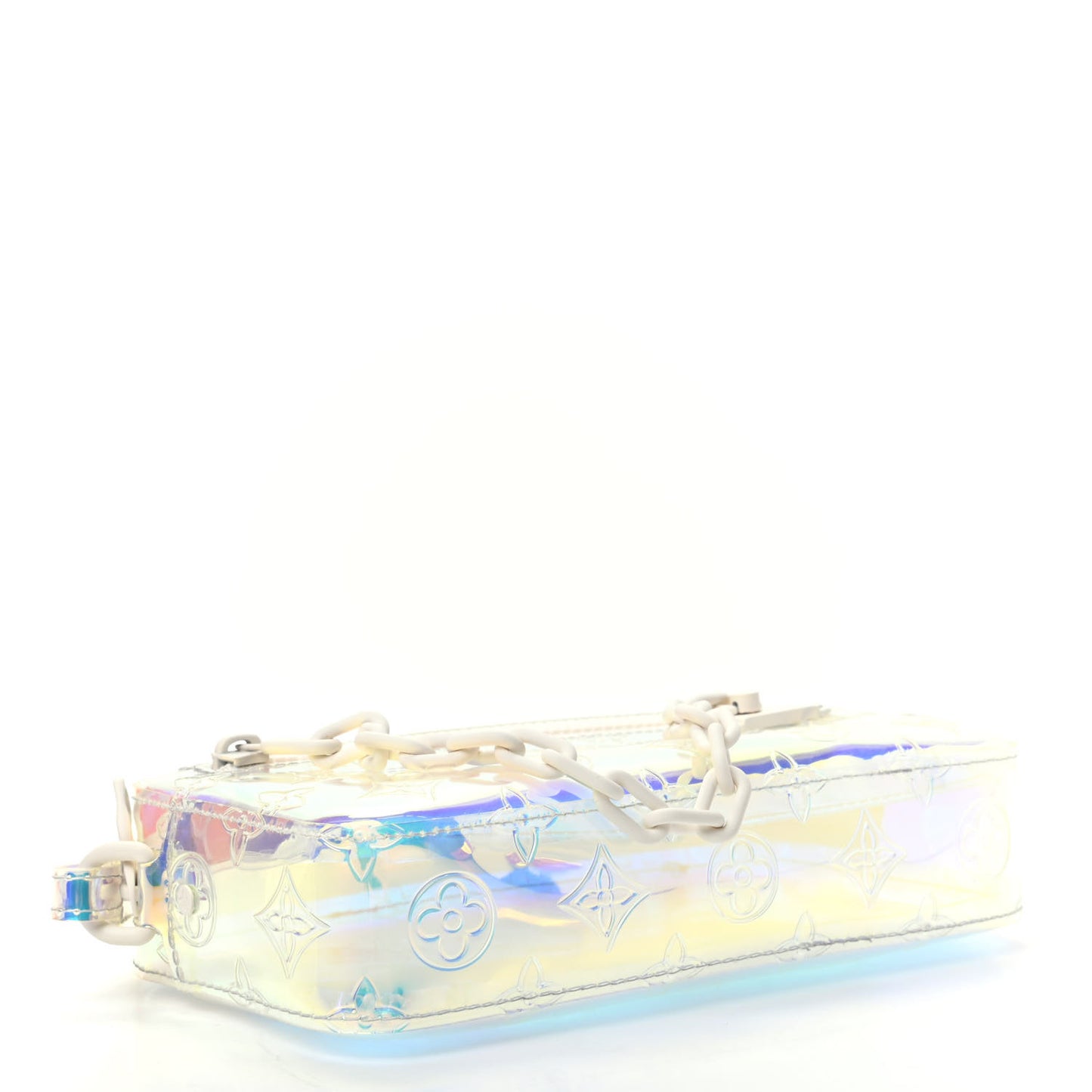 PVC Monogram Pochette Volga Iridescent Prism