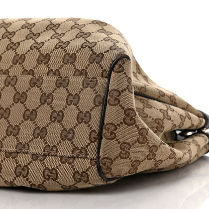Gucci Monogram Medium Sukey Tote Dark Brown 16 of 21