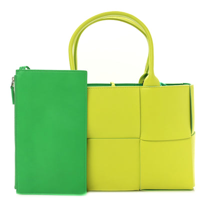 Bottega Veneta Nappa Maxi Intrecciato Small Arco Tote Acid 1 of 9