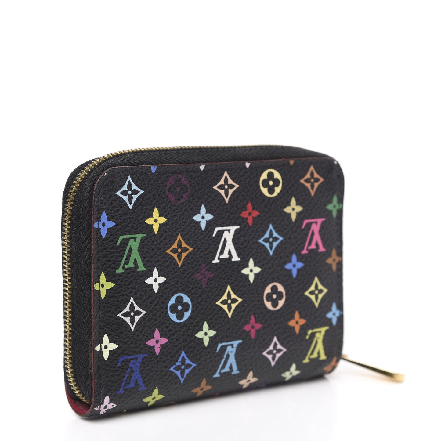 Monogram Multicolor Zippy Coin Purse Black Grenade