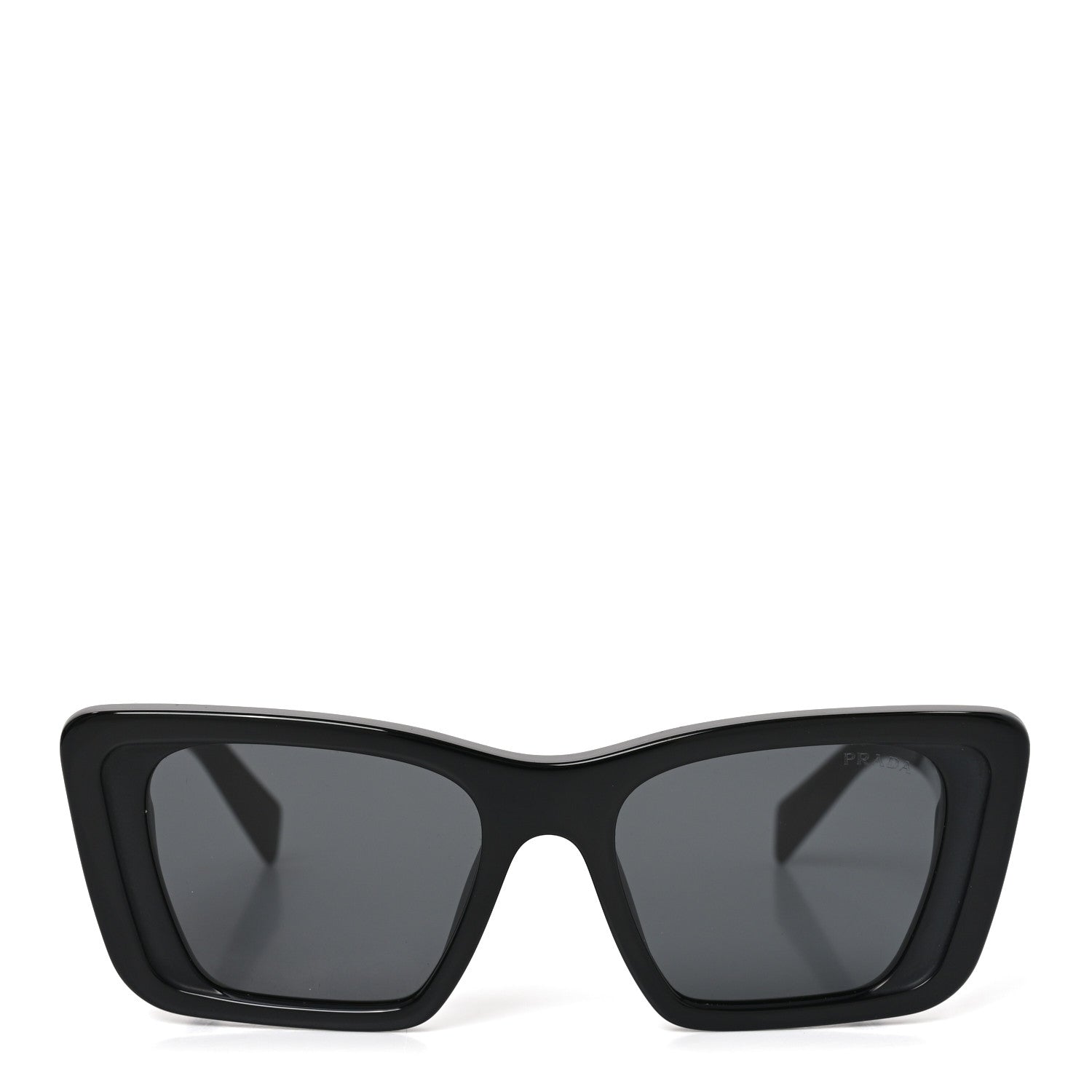 Prada Acetate Symbole Sunglasses SPR 08Y Black 2 of 7
