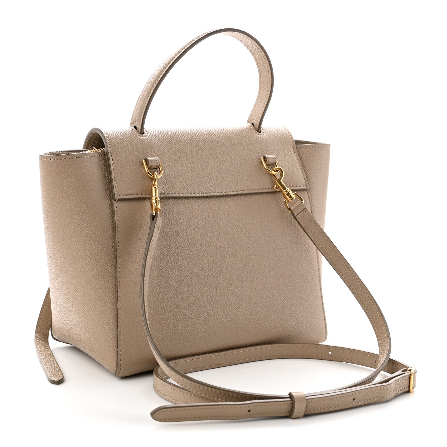Celine Grained Calfskin Nano Belt Bag Light Taupe 3 of 11