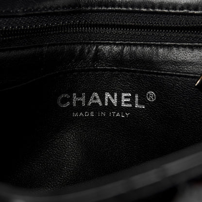 Chanel Patent Calfskin Quilted Mini Square Flap Black 7 of 11