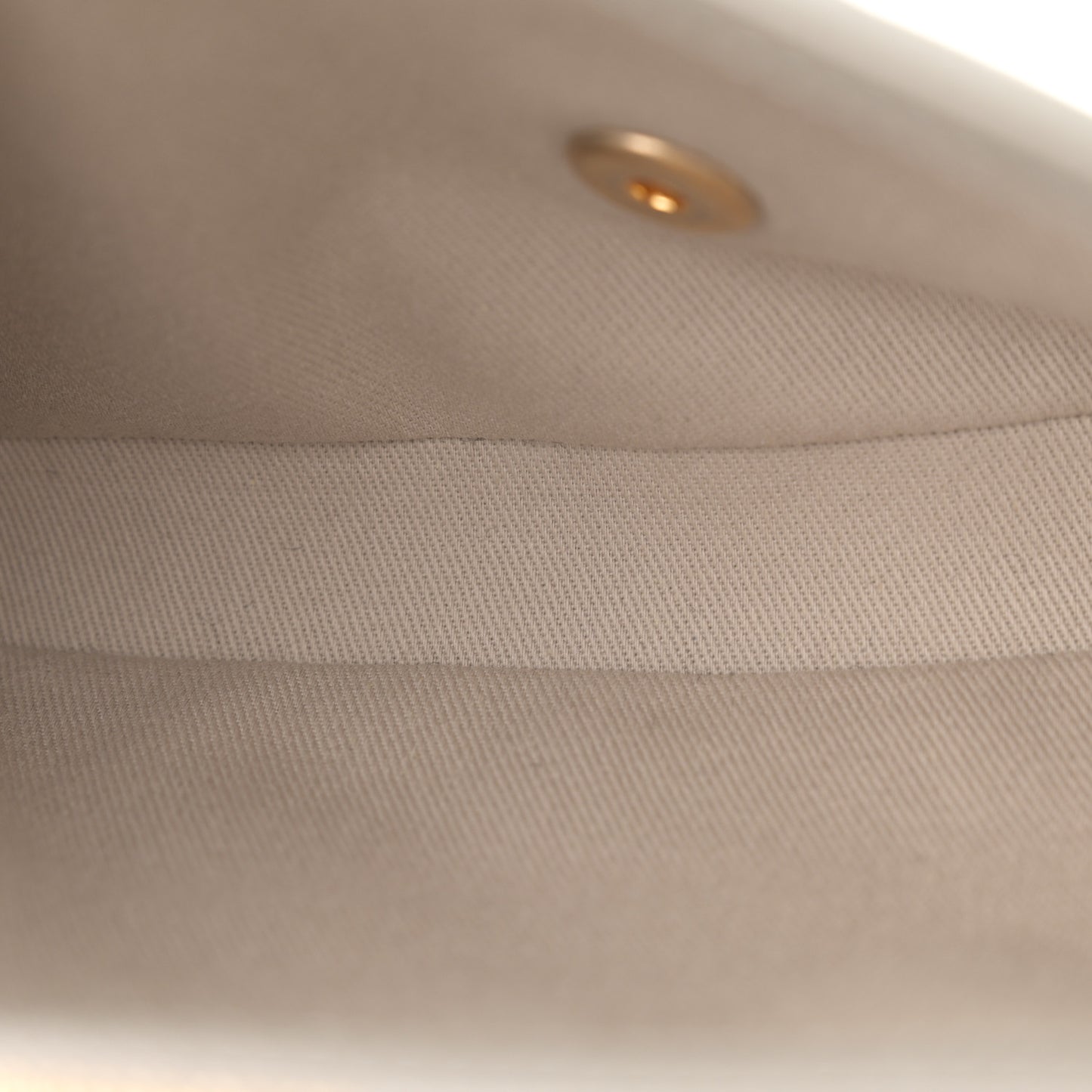 Grained Calfskin Small Stitched Flap Grey