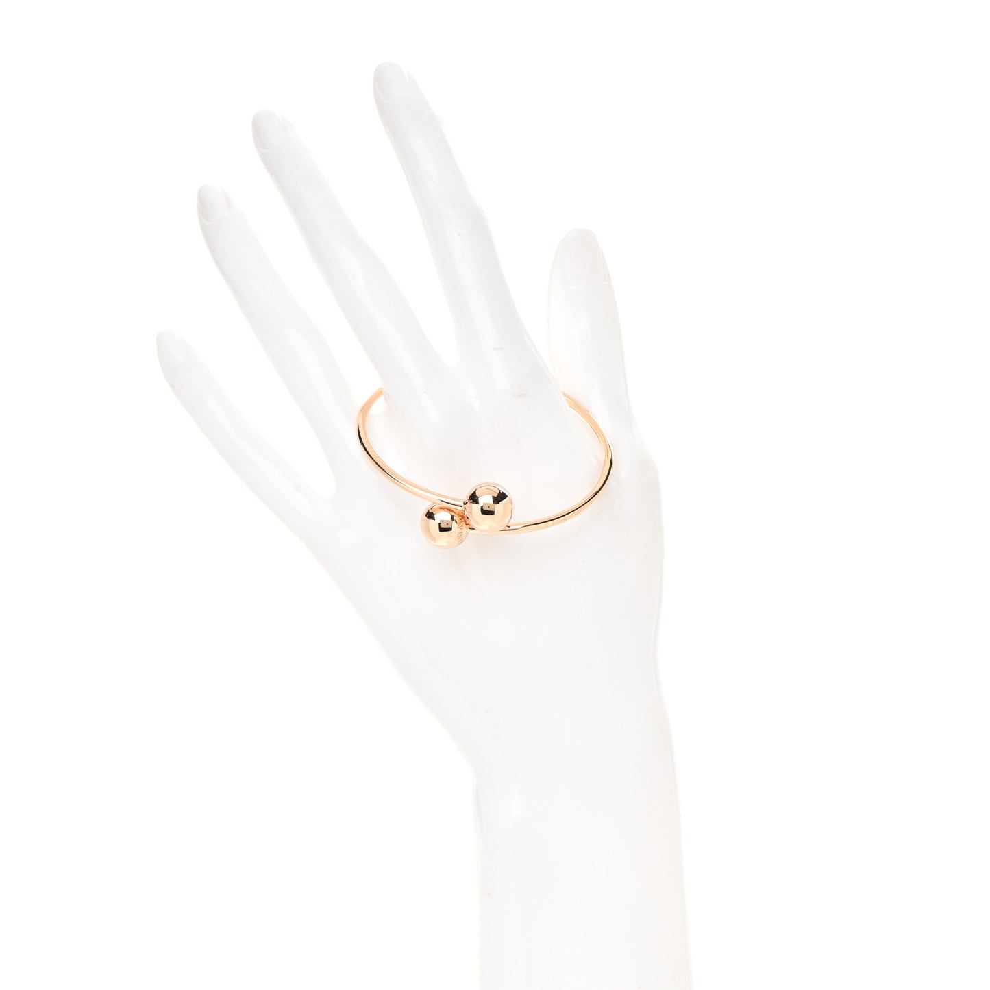 18K Rose Gold 11mm HardWear Ball Bypass Bracelet
