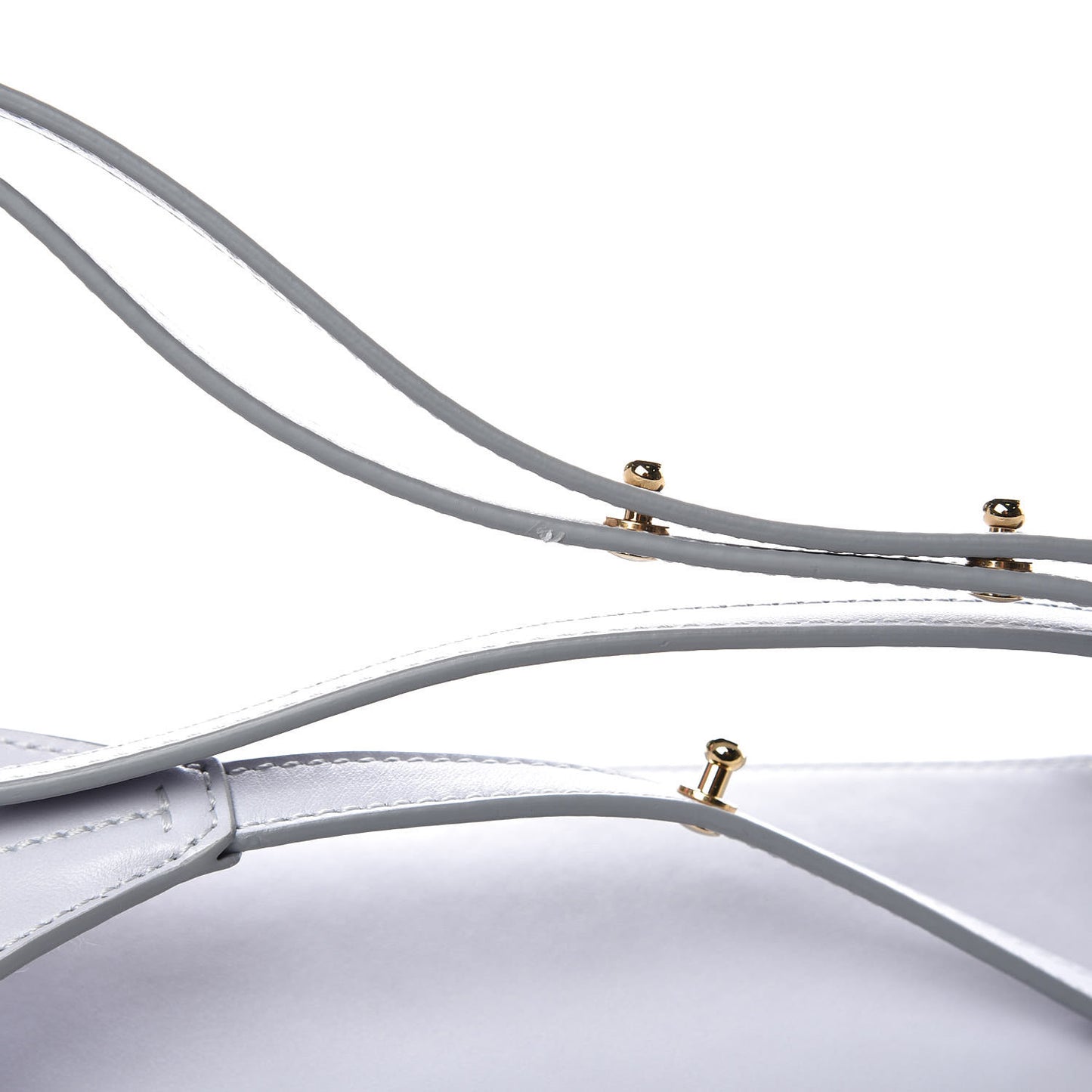 Calfskin Suede C Belt Bag Light Cloud