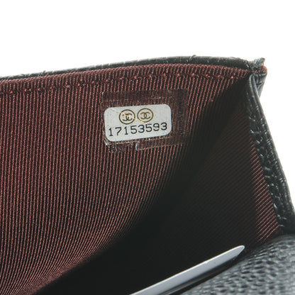 Chanel Caviar Quilted Travel Wallet Black 9 of 9