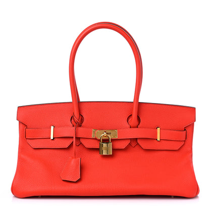 Hermes Togo JPG Shoulder Birkin II 42 Capucine 1 of 10