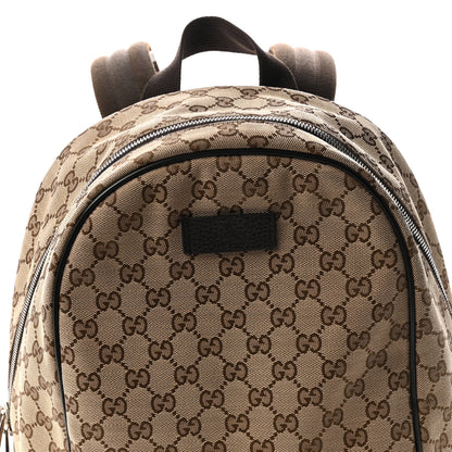 Gucci Monogram Travel Backpack Dark Brown 8 of 11