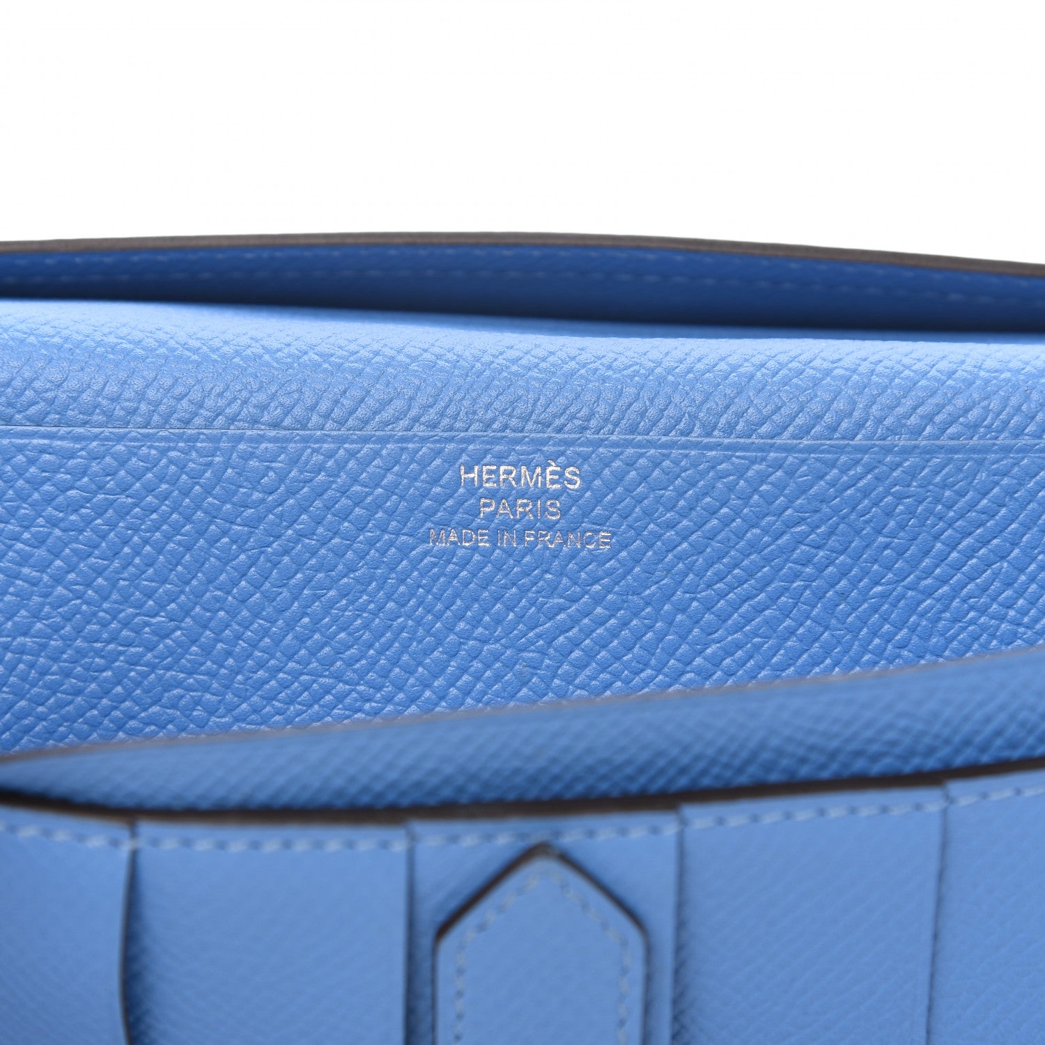 Hermes Epsom Bearn Gusset Wallet Paradis 8 of 11