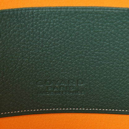 Goyard Goyardine Senat Pochette MM Green 6 of 7