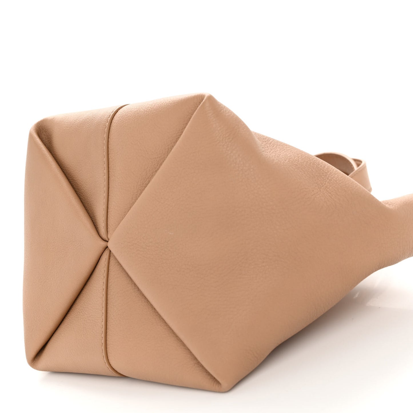 Calfskin Mini Tulipano Bag Nocciola