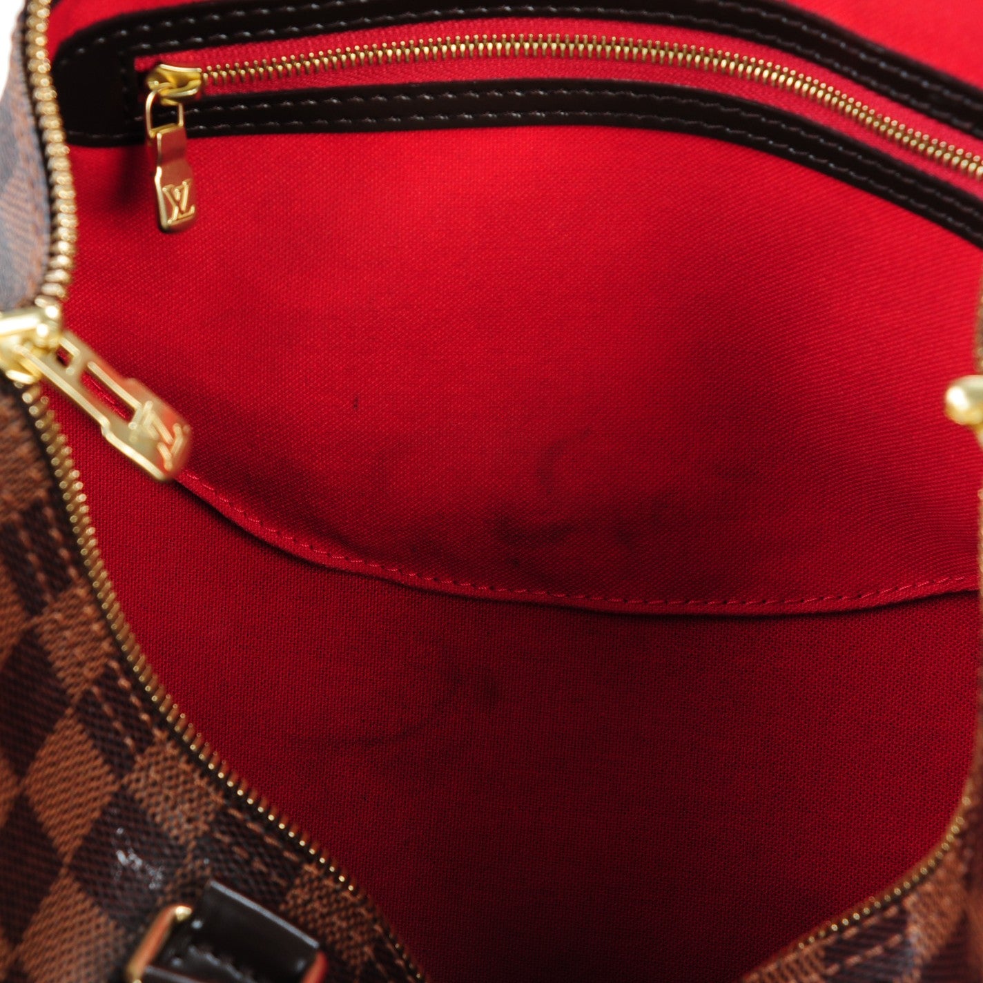 Louis Vuitton Damier Ebene Speedy Bandouliere 35 9 of 10