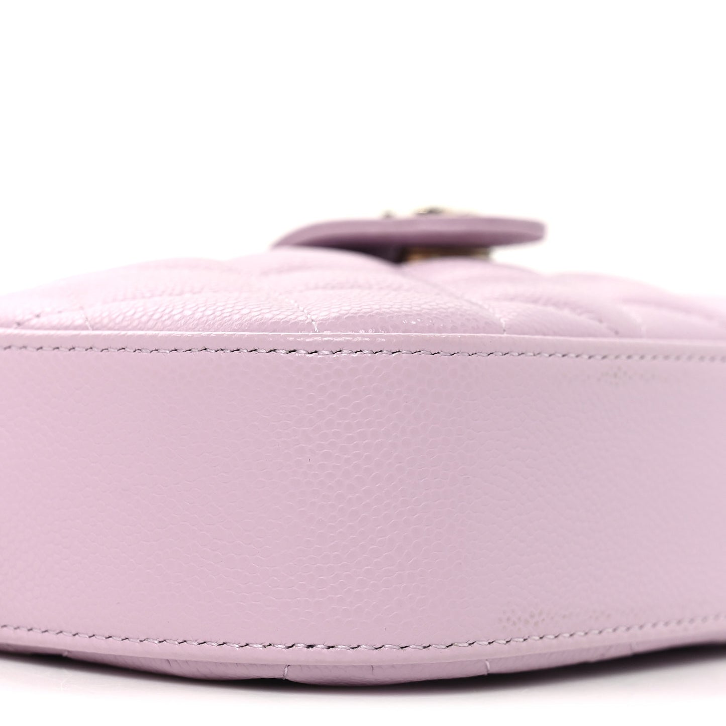 Caviar Quilted Chain Camera Bag Light Purple