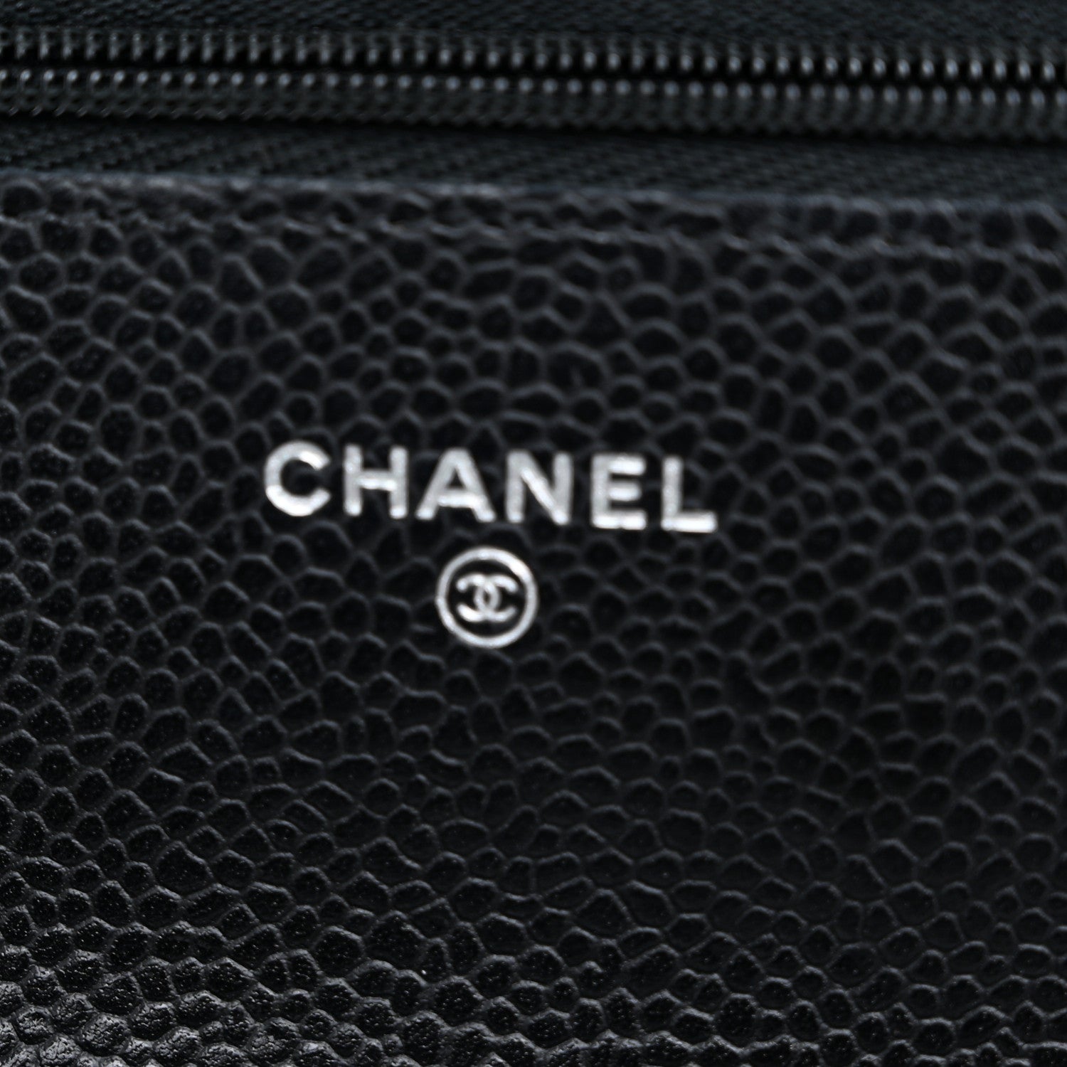 Chanel Caviar Quilted Wallet on Chain WOC Black 6 of 11