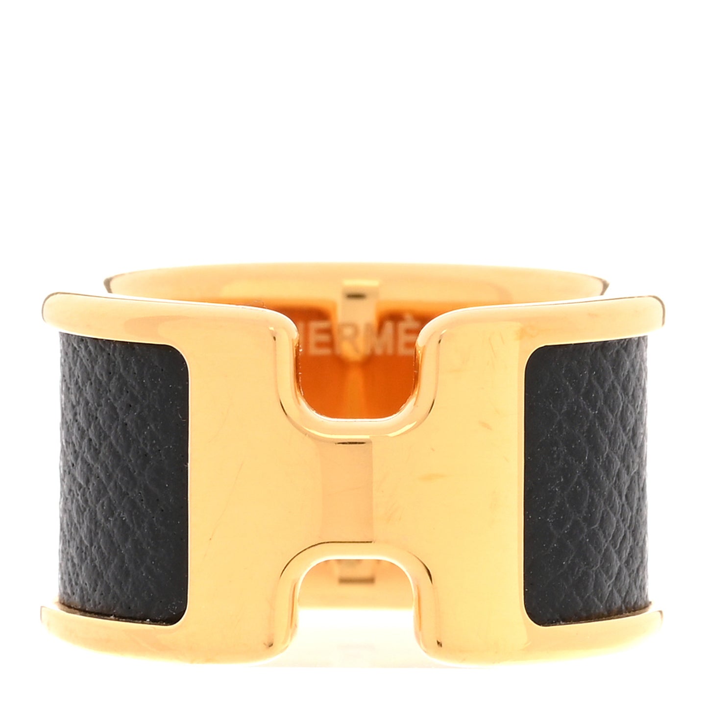 Madame Calfskin Large Olympe Ring M Black