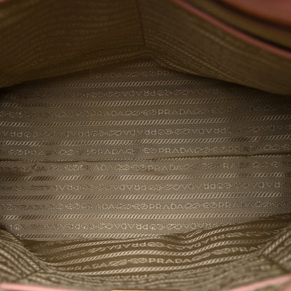 Prada Saffiano Lux Medium Bi-Color Tote Orchidea Talco 5 of 12