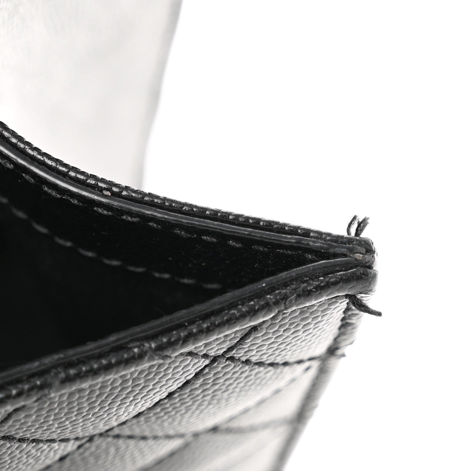 Saint Laurent Grain De Poudre Textured Mixed Matelasse Triquilt Medium Monogram Satchel Black 12 of 12