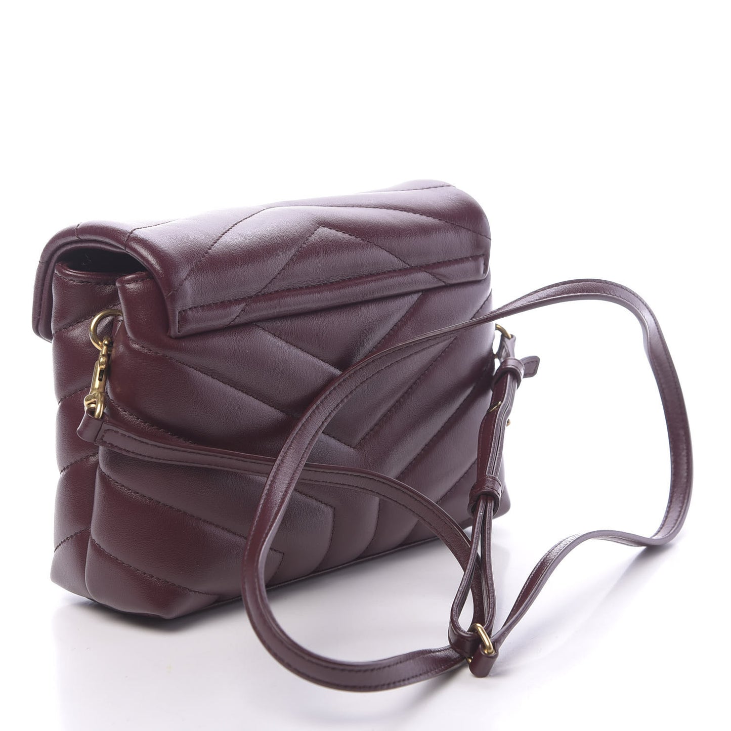 Calfskin Y Quilted Monogram Toy Loulou Monogram Crossbody Bag Rouge Legion
