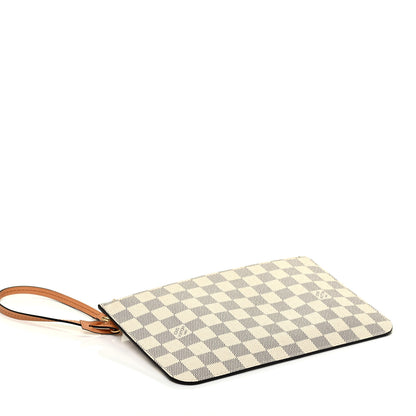 Louis Vuitton Damier Azur Braided Neverfull MM GM Pochette 4 of 6