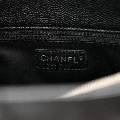 Chanel Caviar Quilted Grand Shopping Tote GST Black 6 of 12