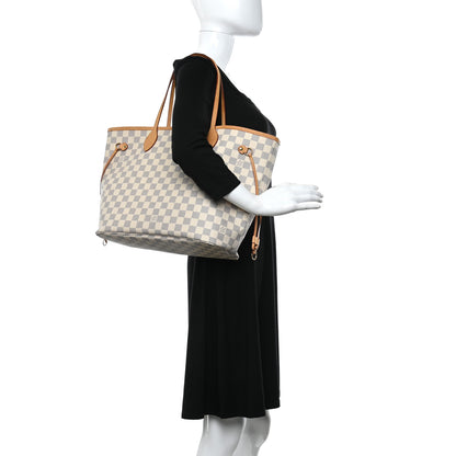 Louis Vuitton Damier Azur Neo Neverfull MM 2 of 21