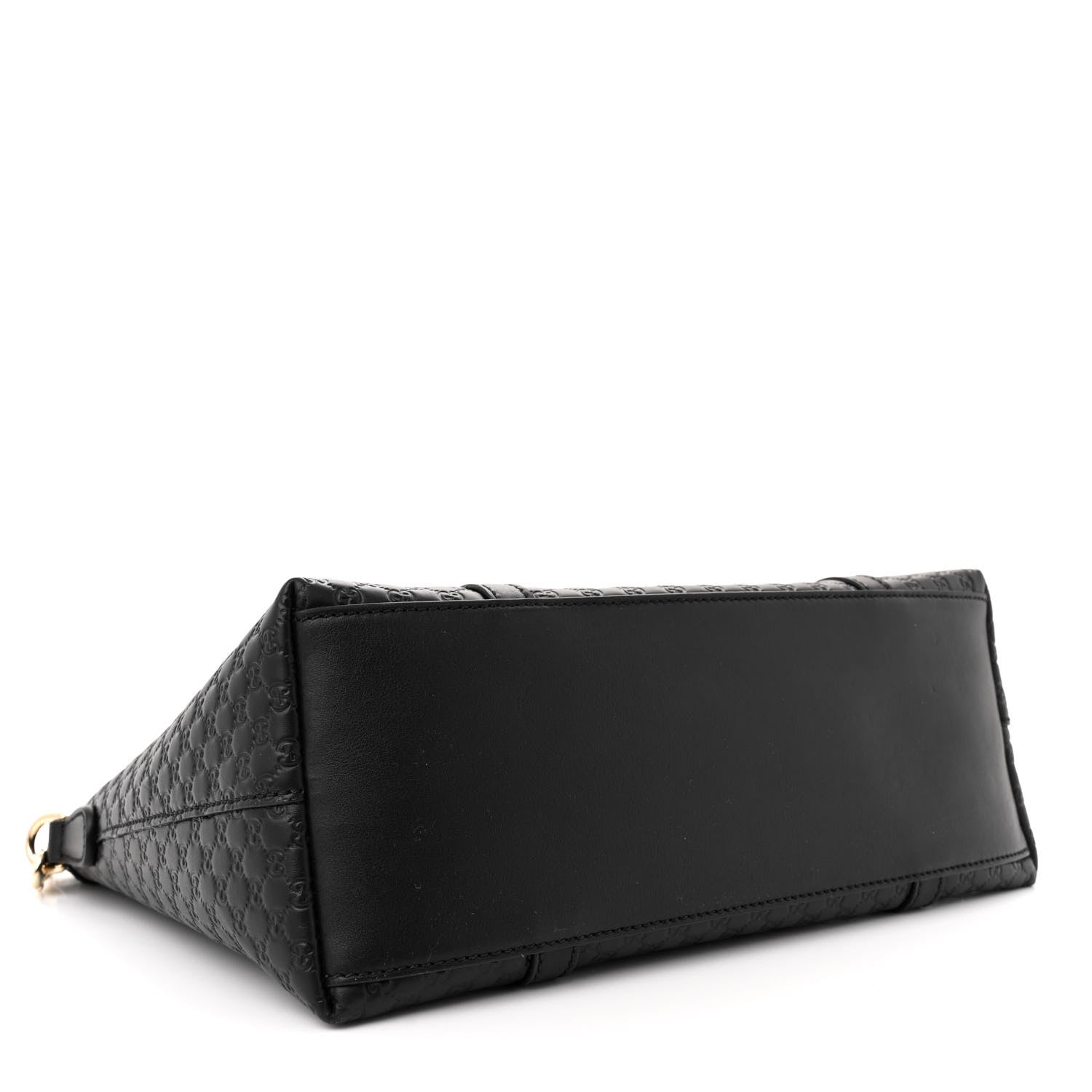 Gucci Soft Microguccissima Small Zippered Satchel Black 4 of 11
