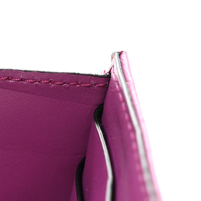 Bulgari Calfskin Quilted Serpenti Forever Clutch Plum 8 of 8