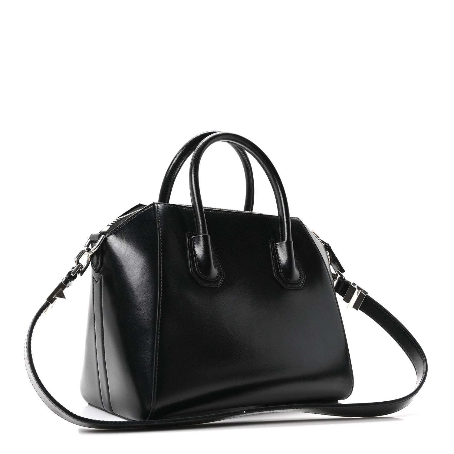 Givenchy Shiny Lord Calfskin Medium Antigona Black 3 of 10
