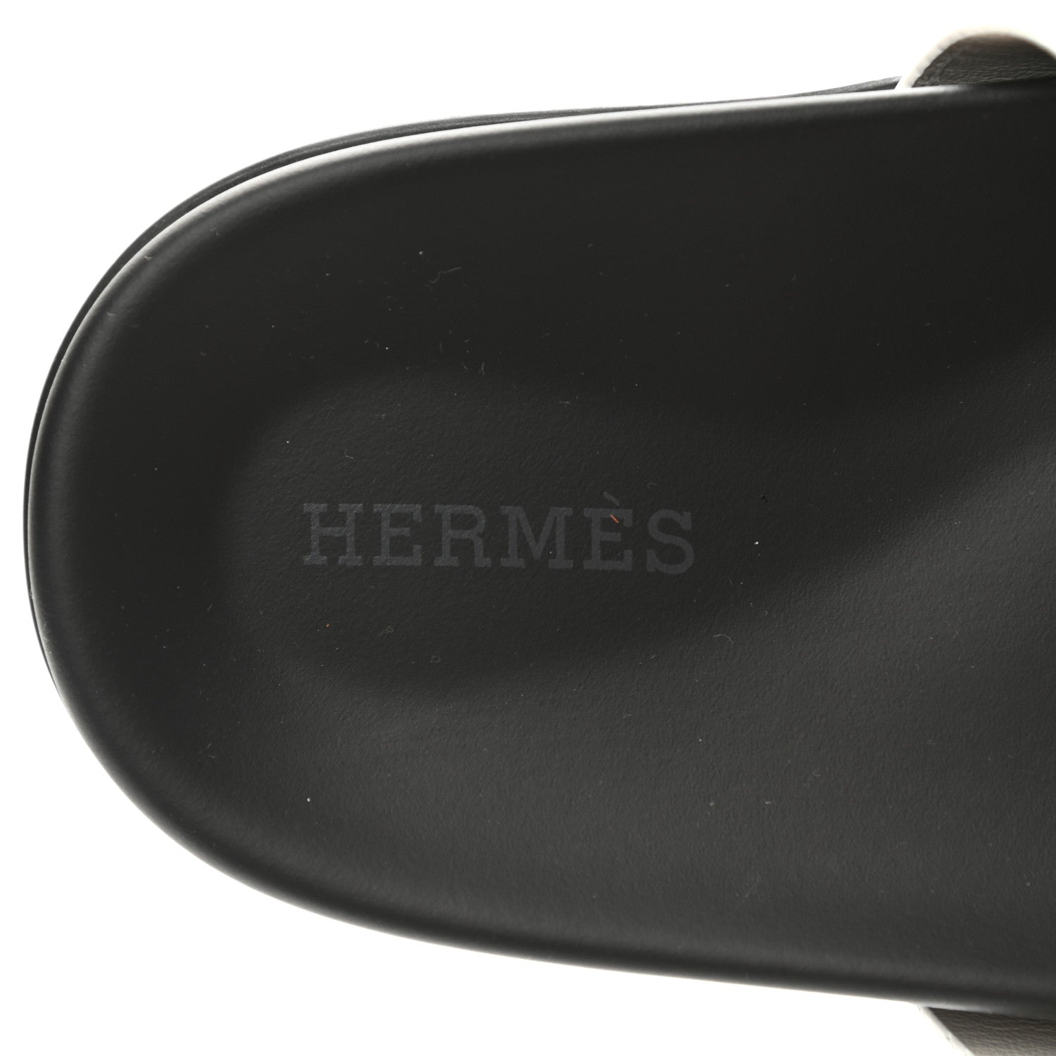 Hermes Calfskin Womens Chypre Sandals 38 White 7 of 9
